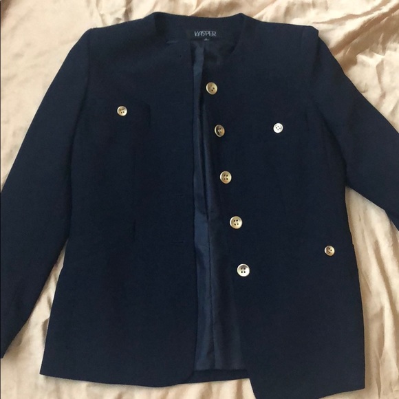 Kasper blue Jacket - Picture 2 of 7